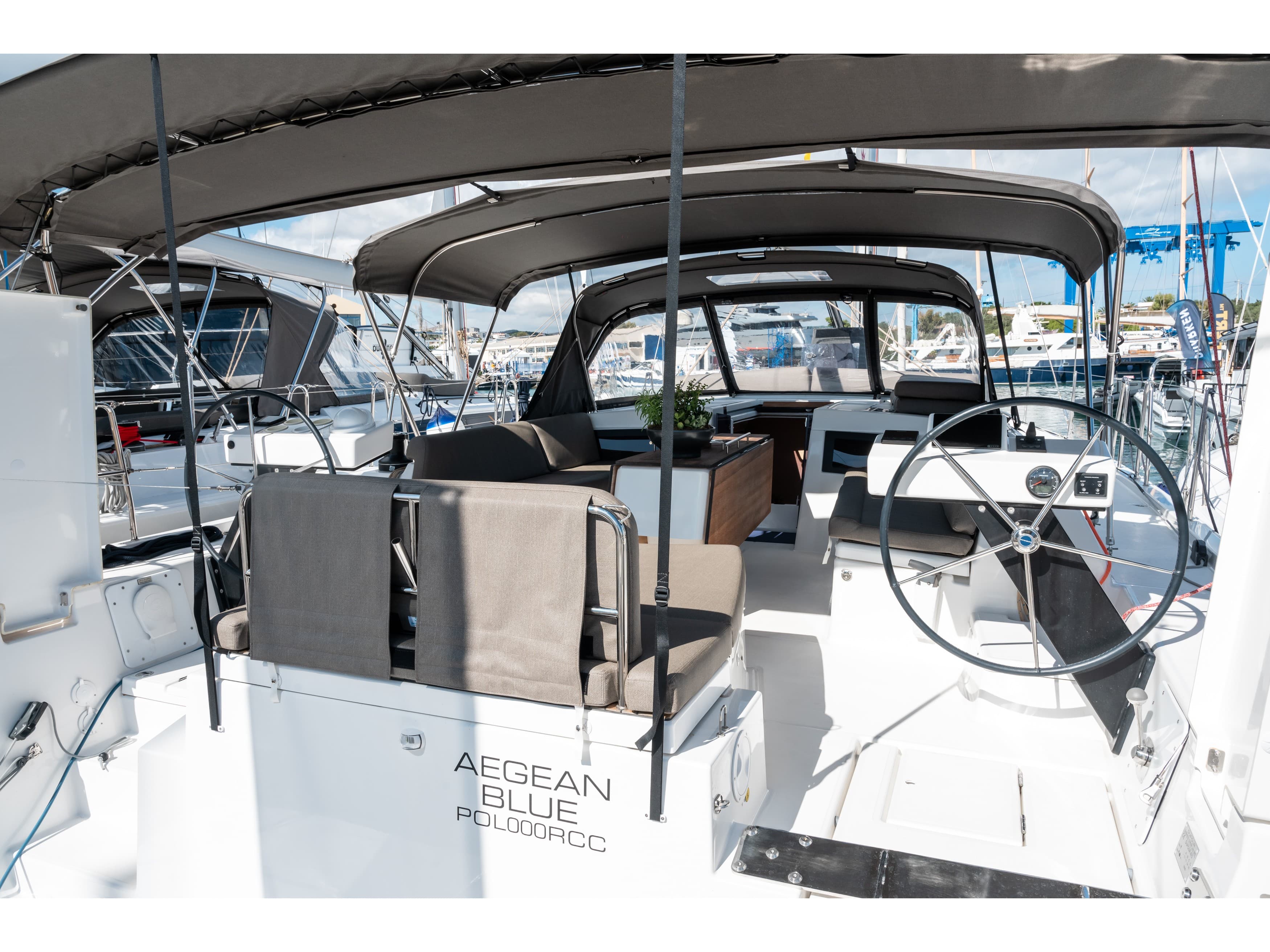 Dufour 470 Aegean Blue