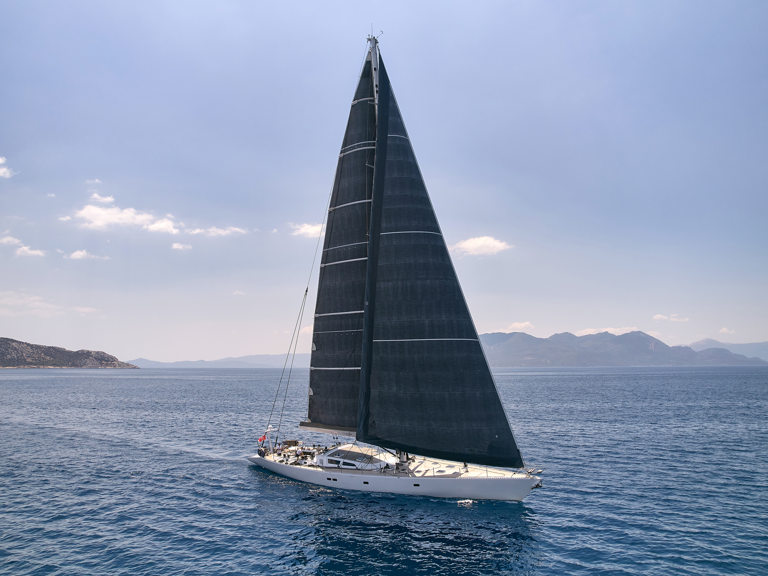 Sail boat AIZU