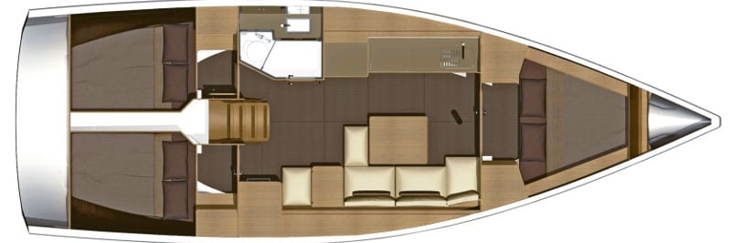Dufour 382 Grand Large Petar Pan