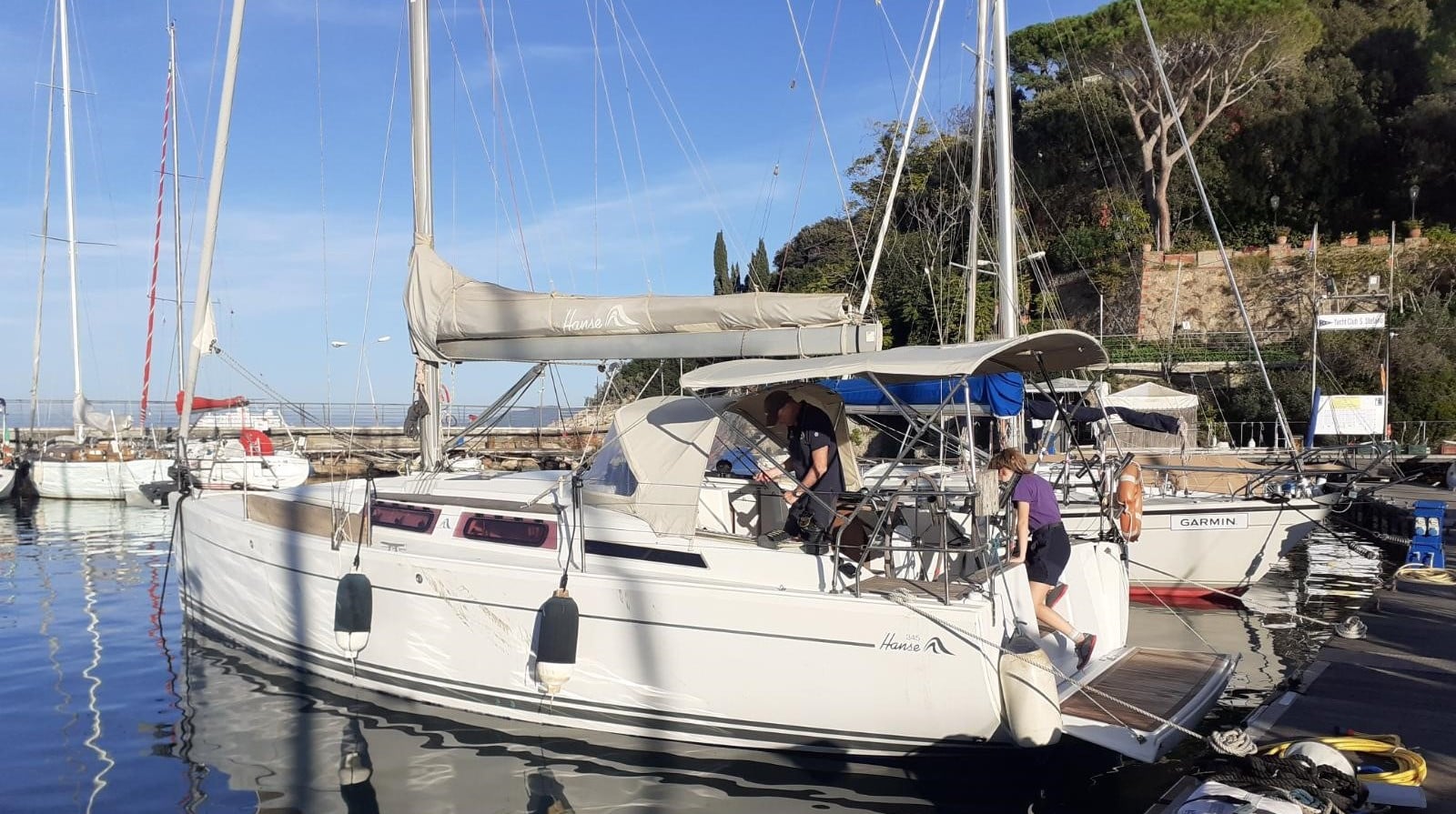 Hanse 345 Seta NATANTE ENTRO LE 12 MN
