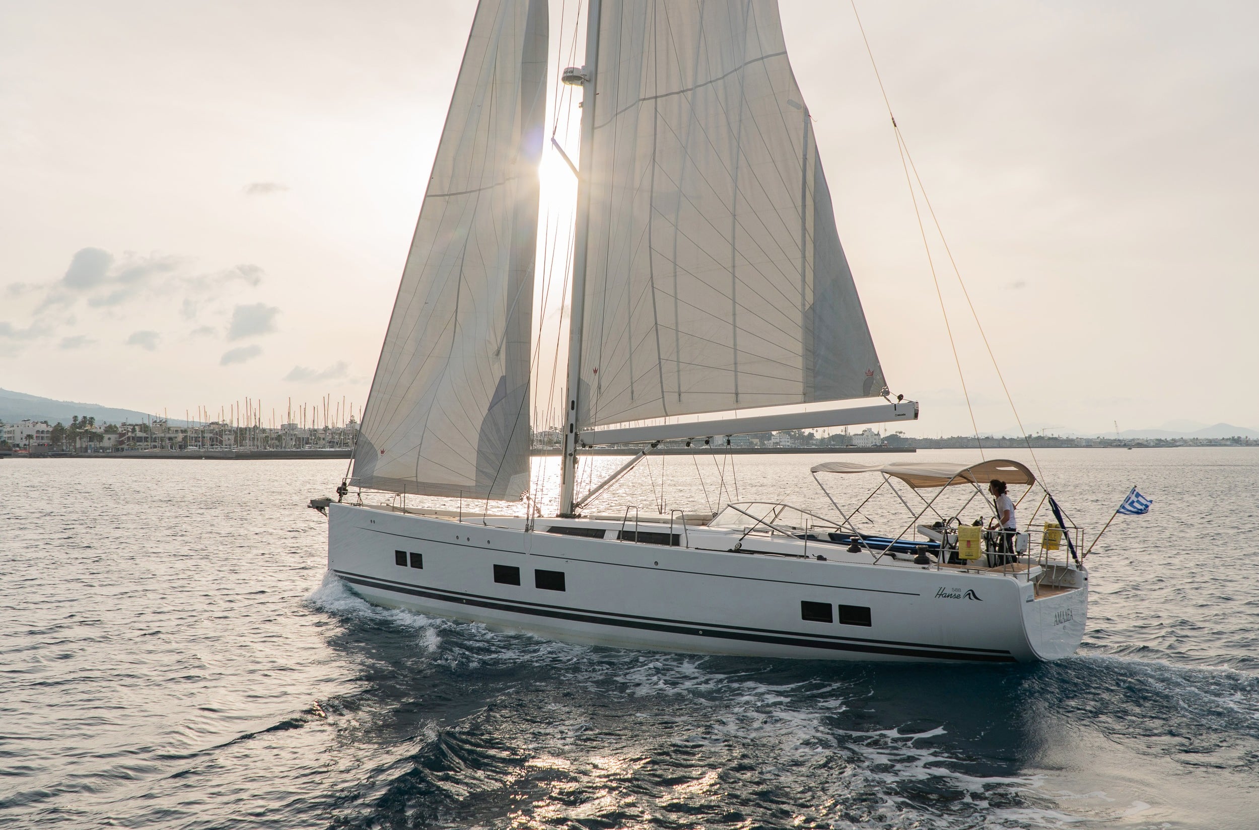 Hanse 588 Amadea (ONLY SKIPPERED)