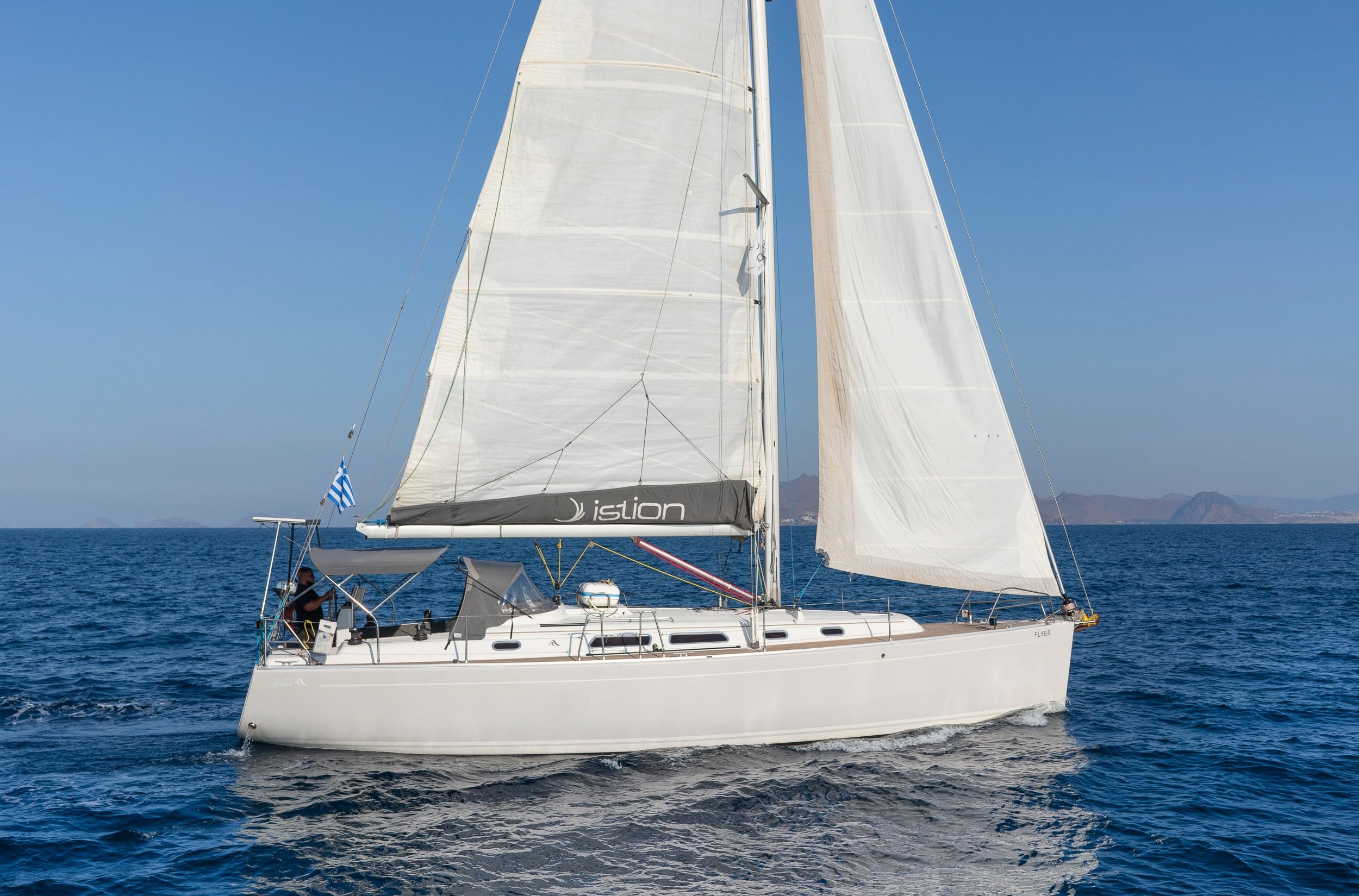 Hanse 400 Flyer of Lorne