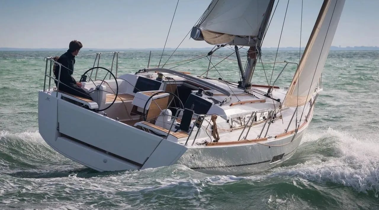Dufour 350 Adventure Moonsail