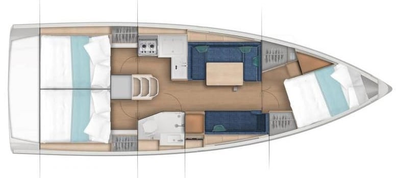 Jeanneau Sun Odyssey 380 ANCSIKA