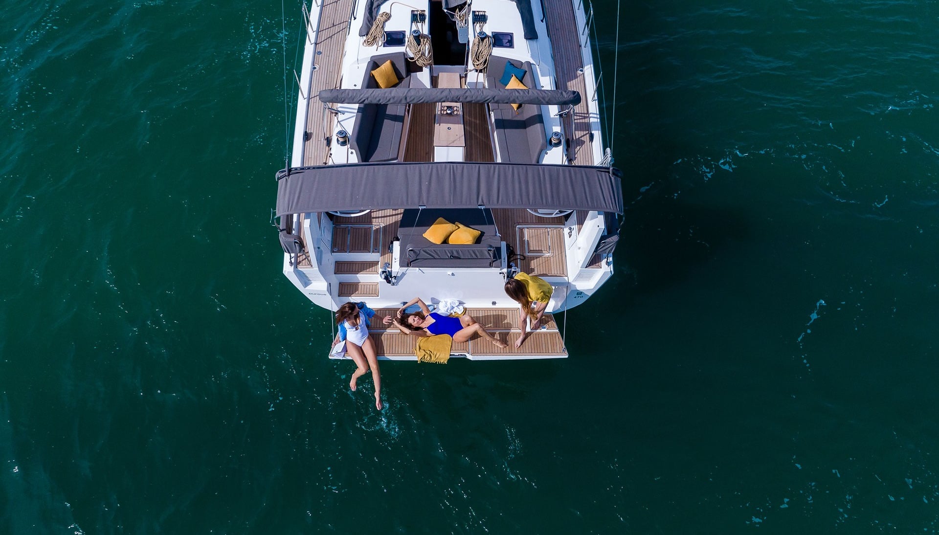 Dufour 470 AQUA AZZURRO