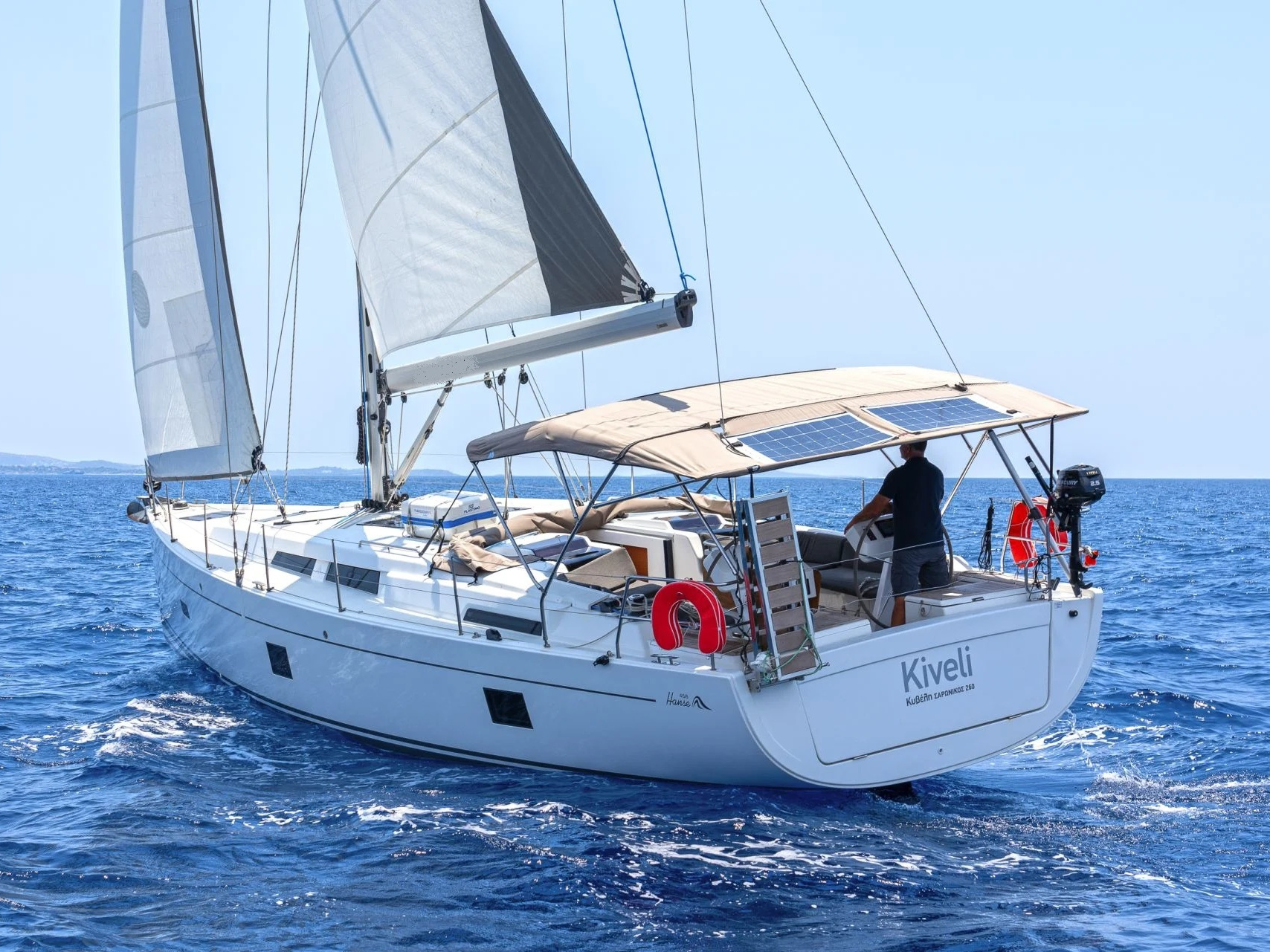 Hanse 458 Kiveli